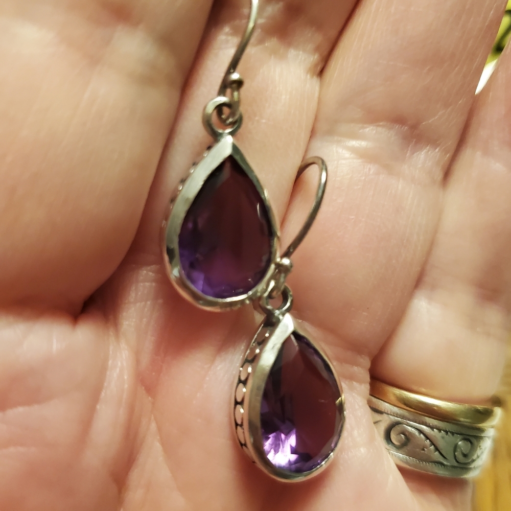 Sterling 925 Teardrop Earrings